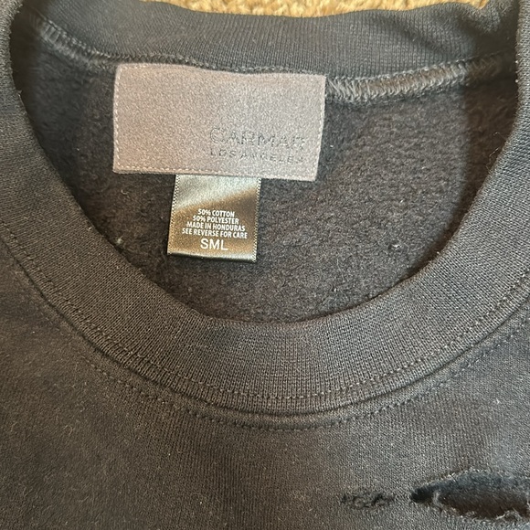 Carmar Cropped Distressed Sweater - Picture 3 of 3